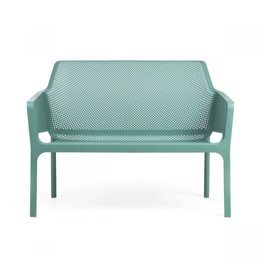 Outdoor Net bench green 