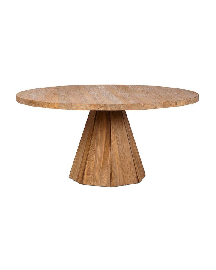 Dining table Jati round 130 teak