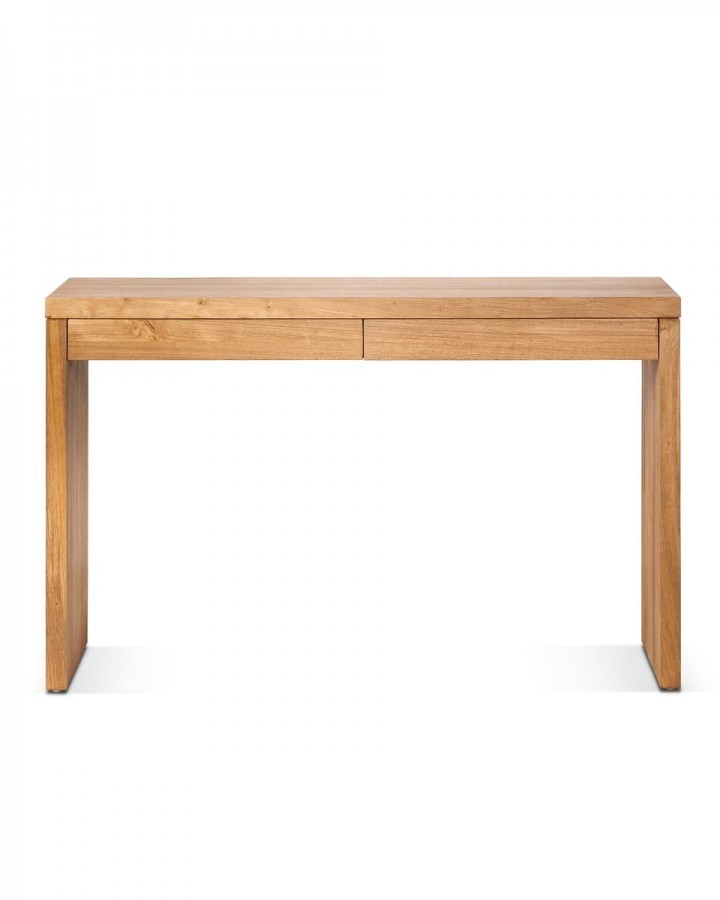 Desk Genesis two drawers teak