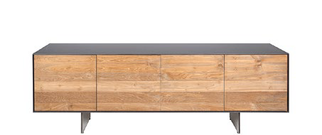 Sideboard Geox 208x74x45 teak/iron