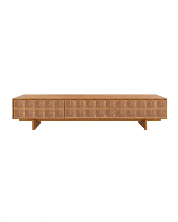 Tv-furniture Rijal Natural teak 240