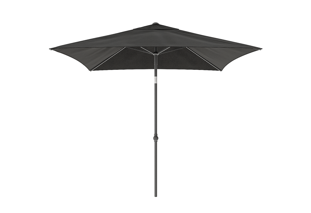 Umbrella Malibu anthracite/speckle 200x200 or round 250