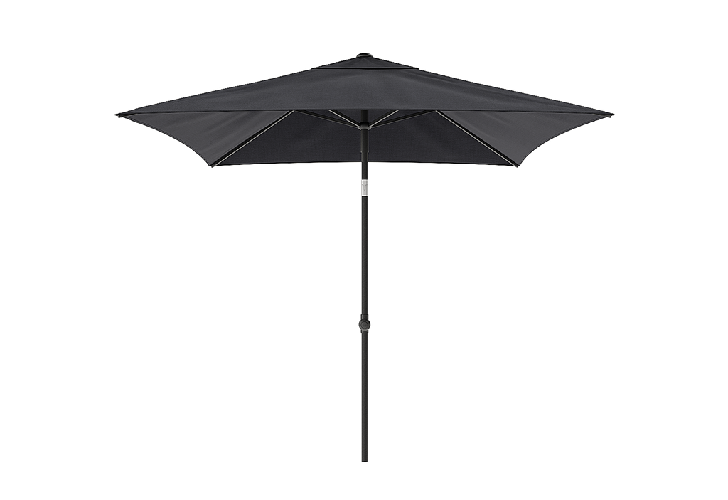 Umbrella Malibu black/coal 200x200 or round 250
