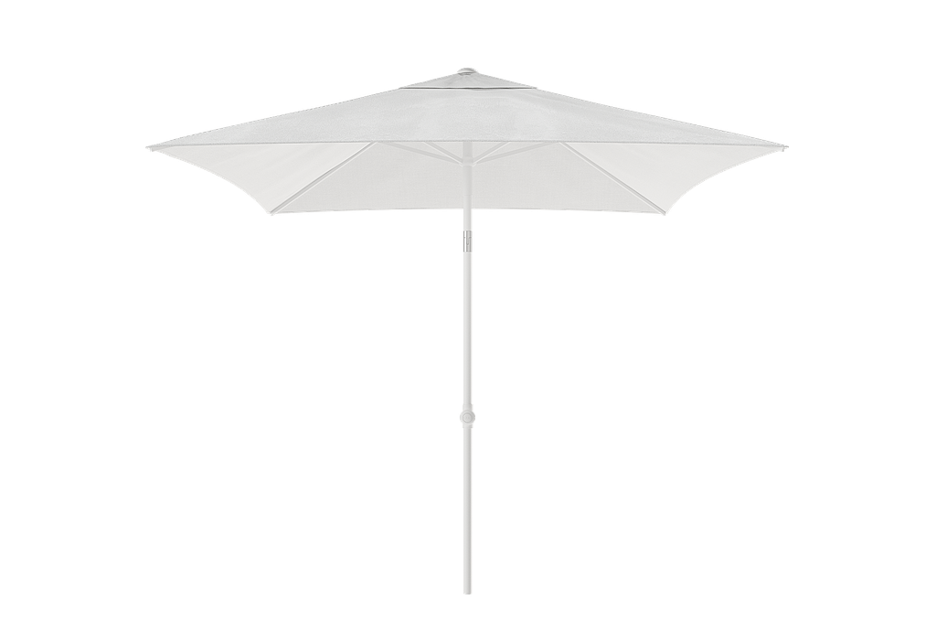 Umbrella Malibu white/white 240x240 or round 300