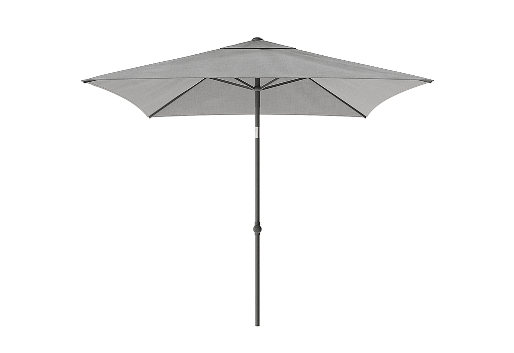 Umbrella Malibu anthracite/light grey 240x240 or round 300