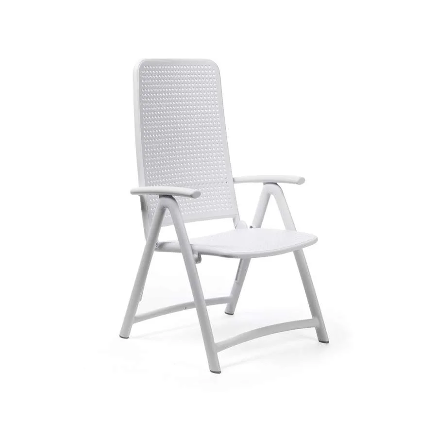 Darsena folding chair white