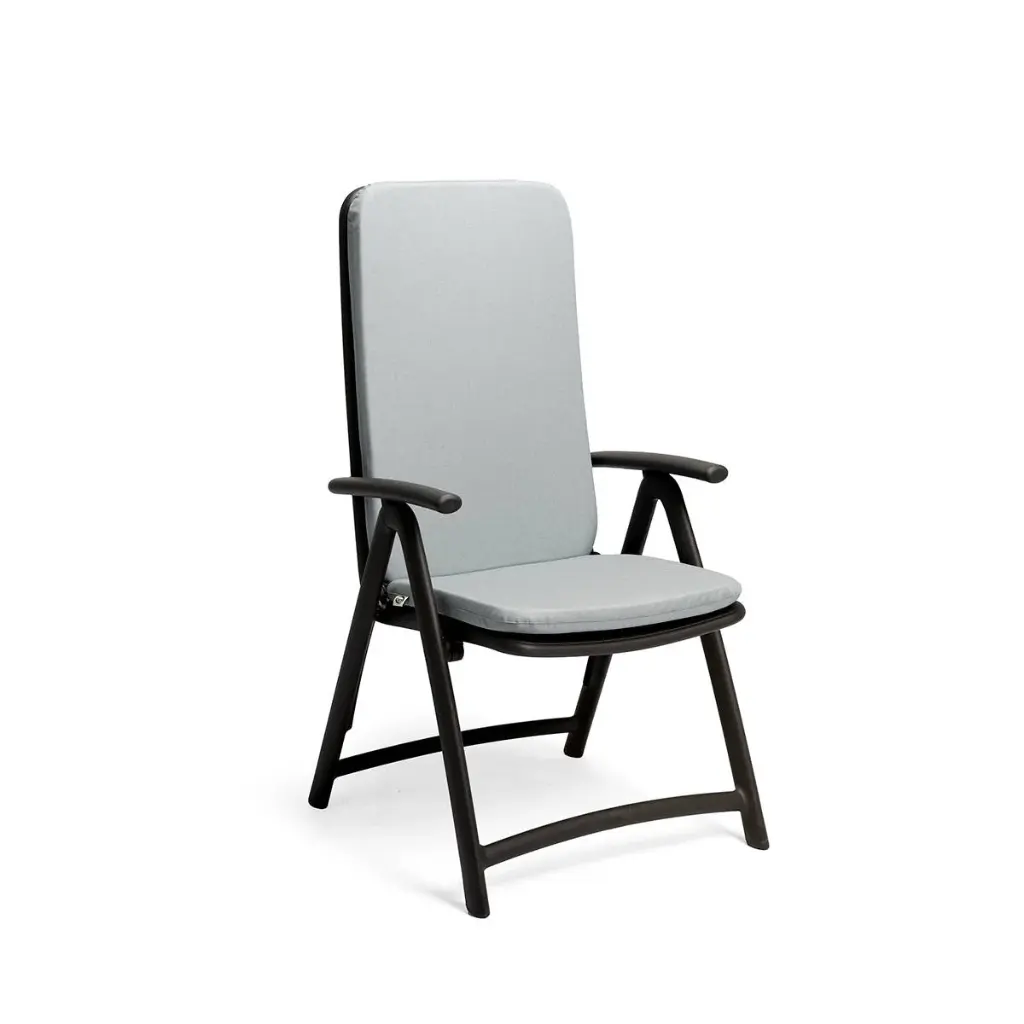 Cushion Darsena folding chair grey