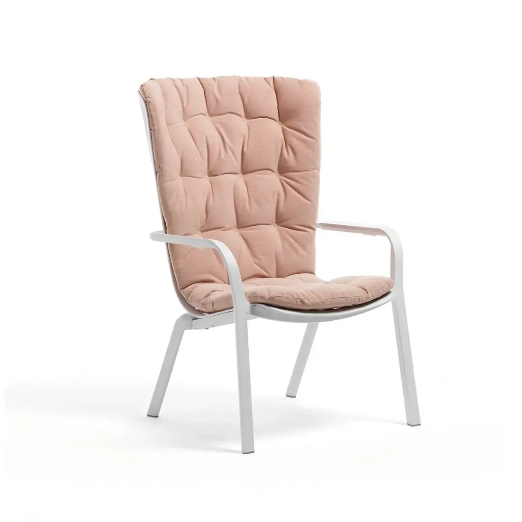 Cushion Folio chair pink