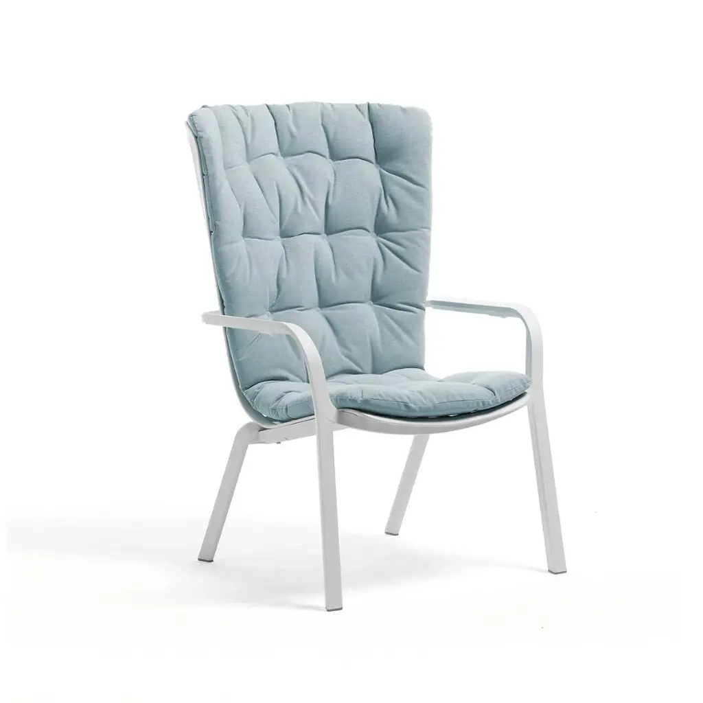 Cushion Folio chair light bleu
