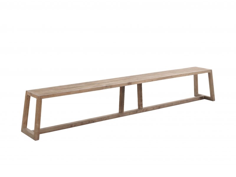 Outdoor bench Hermosa teak 300cm