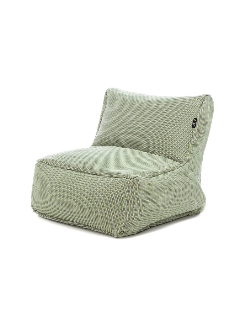Outdoor pouf Dotty Medium Roolf lime