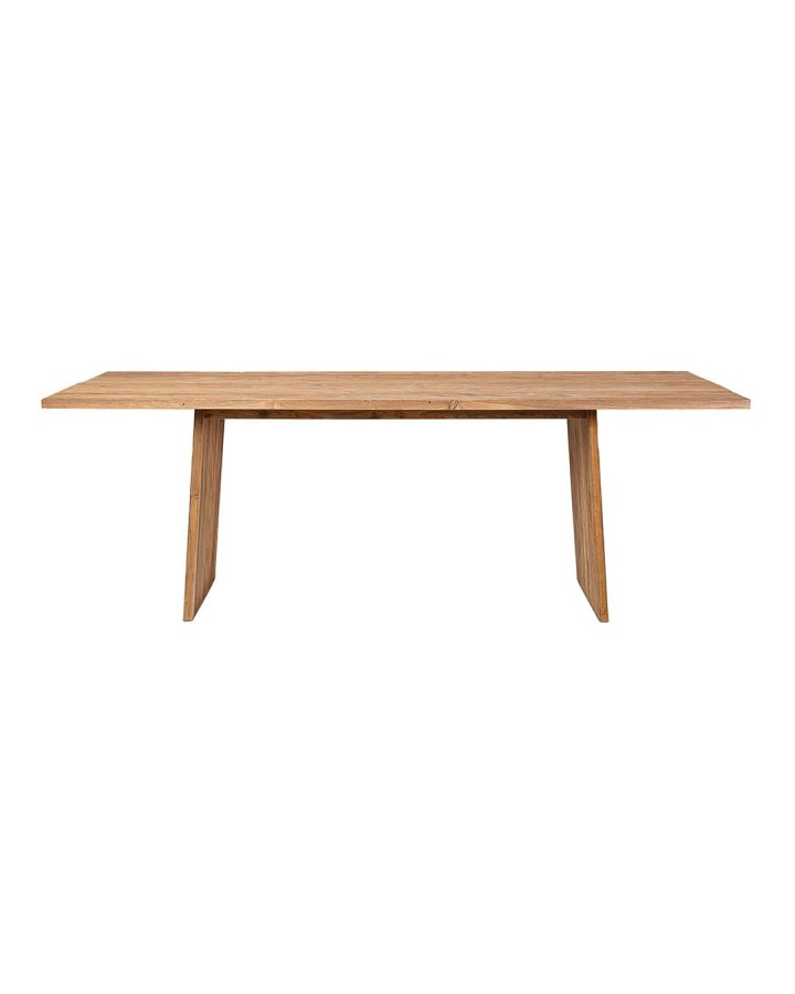 Dining table EROSIE natural teak 220x90
