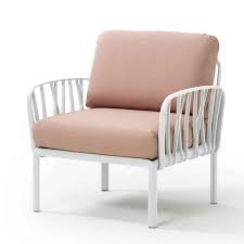 Komodo 1-seater white/pink 