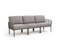 Komodo 3-seater taupe/grey