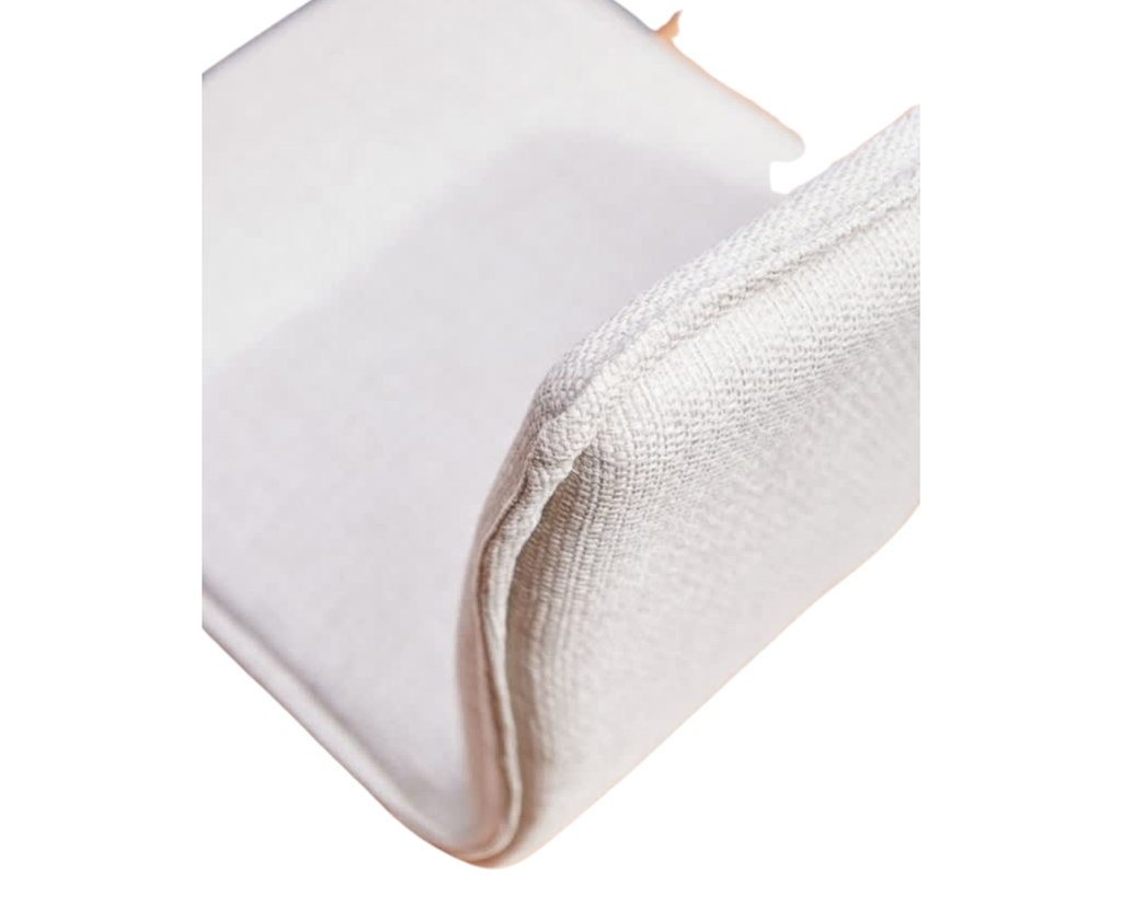 Outdoor bench seat creme