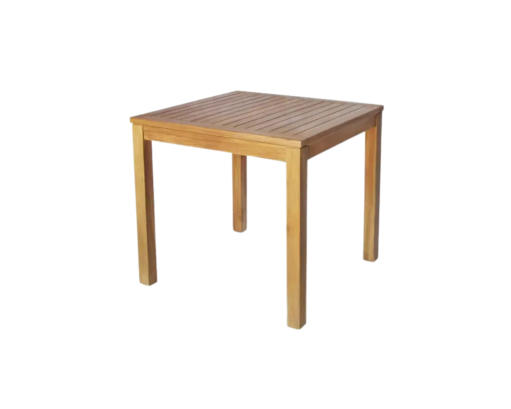 Outdoor dining table plantantion teak 70x70