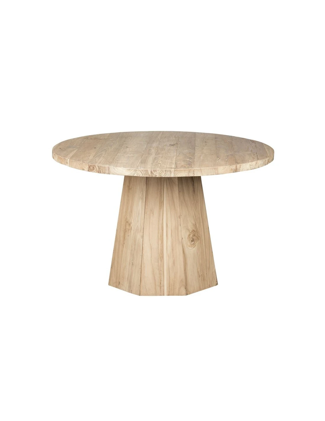 Dining table Maulana round 100cm teak