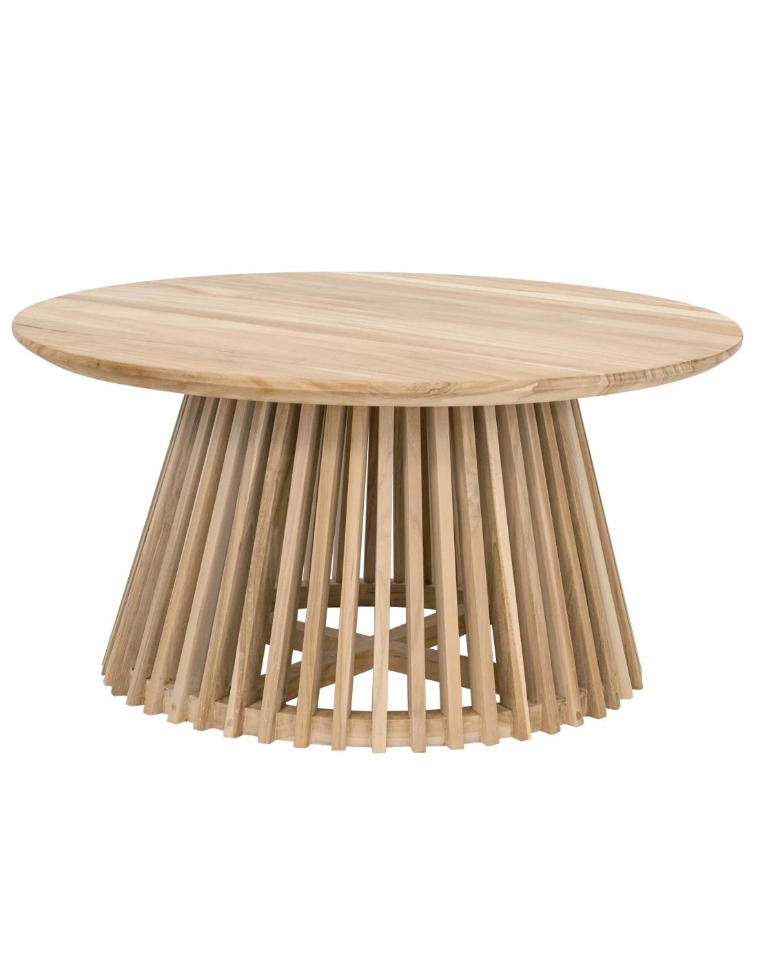 Coffee table Tuti round 80cm teak
