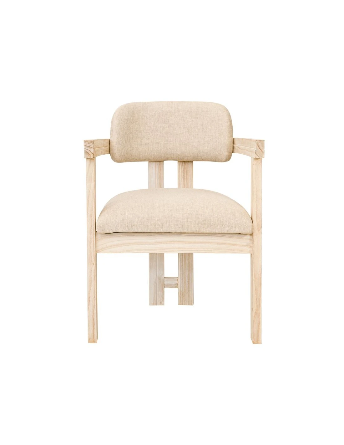 Dining chair Iesla mindi wood - beige