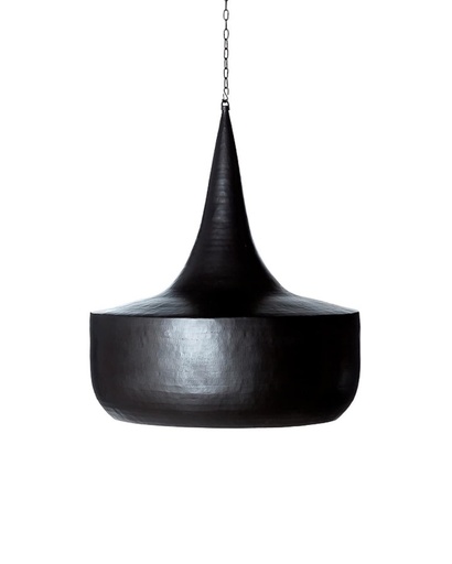 Hanging lamp Nipon black L