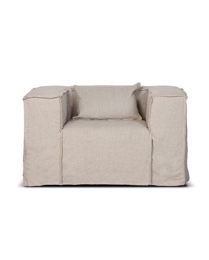 Strozzi 1-seater Linen Natural 
