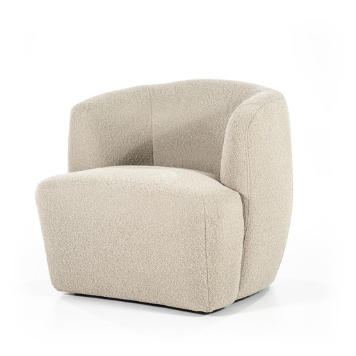 Lounge chair Charlotte taupe