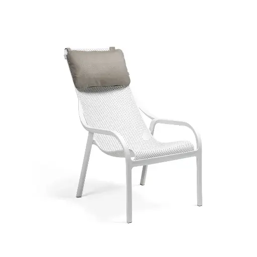 Cushion Net lounge chair grey