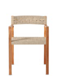 Cora dining chair natural