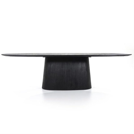 Dining table Aron ovale 300x110 black mango