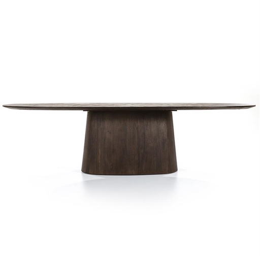 Dining table Aron ovale 300x110 brown mango