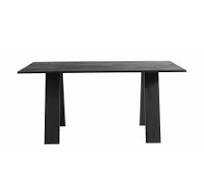 Dining table Angle black oak 160x90cm