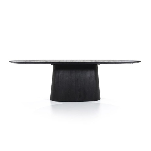 Dining table Aron Ovale 200x110 black or brown