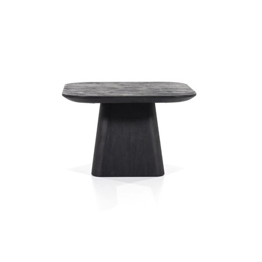 Side table Aron 60x60x39 brown or black mango
