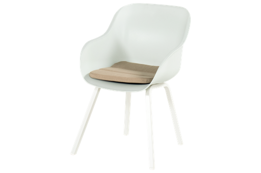 Outdoor chair Le Soleil element white legs/cotton white