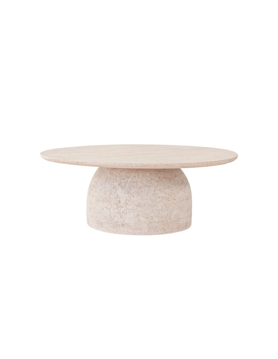 Coffee table Uzma round 100cm stone