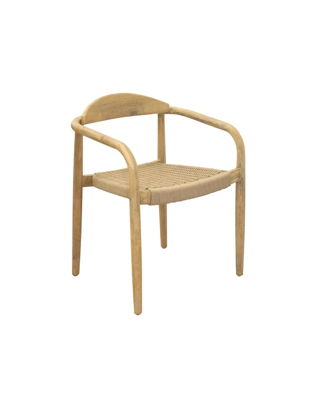 Dining chair Riana rope taupe